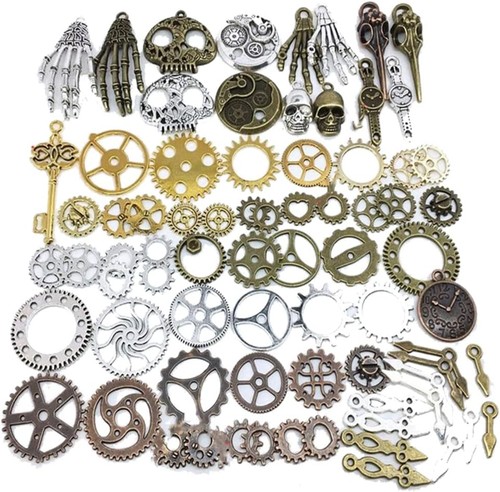 Retro zahnräder schmuck antik - retro,