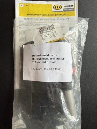 Weber deichselanschluss - weber,